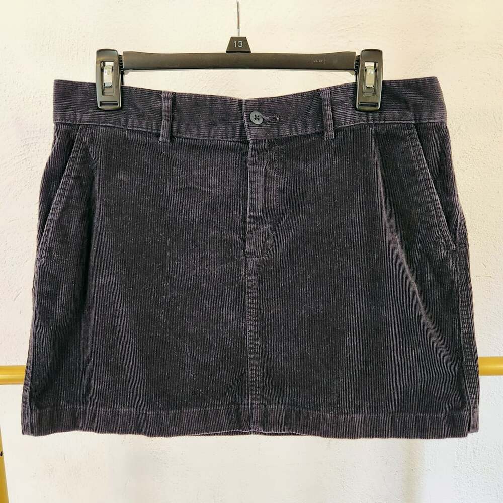 Ralph Lauren Sport Purple Corduroy Mini Skirt Size 8